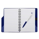 Spiral Notebook With Pen - 6927 FSTBLU Silkscreen Spiral Notebook With Pen - 6927 FSTBLU Silkscreen