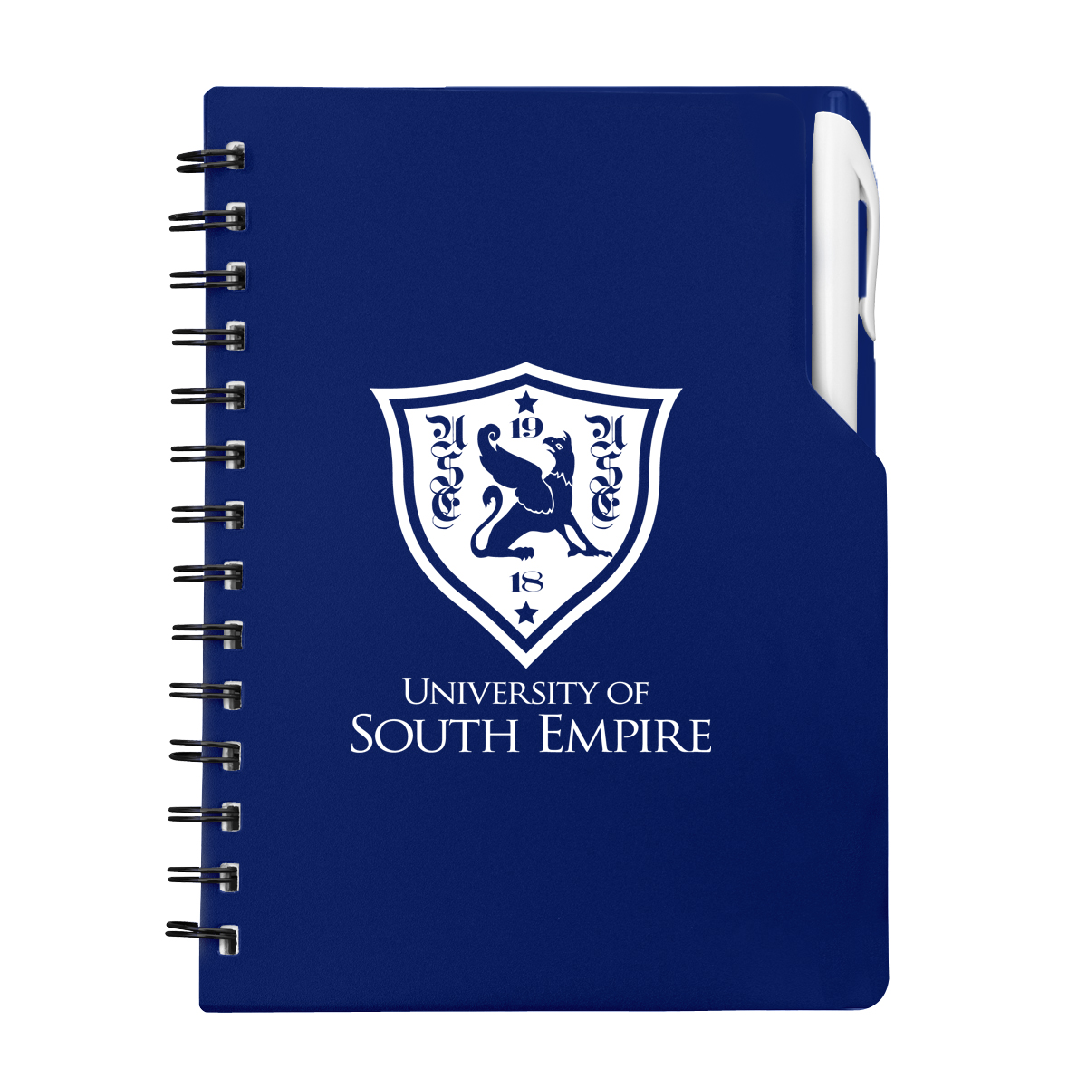 Spiral Notebook With Pen 1