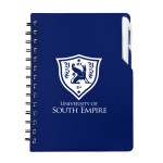 Spiral Notebook With Pen - 6927 FSTBLU Blank Spiral Notebook With Pen - 6927 FSTBLU Blank