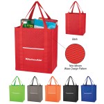 Non-woven Wave Shopper Tote Bag 1 Non-woven Wave Shopper Tote Bag 1