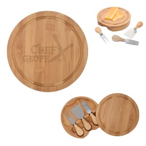 3-piece Bamboo Cheese Server Kit 1 3-piece Bamboo Cheese Server Kit 1