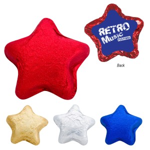 Individually Wrapped Chocolate Stars 1 Individually Wrapped Chocolate Stars 1