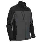 Stormtech Cascades Men's Softshell - BHS3 Black Dolphin SIDE Stormtech Cascades Men's Softshell - BHS3 Black Dolphin SIDE