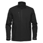 Stormtech Cascades Men's Softshell - BHS3 Black Black Stormtech Cascades Men's Softshell - BHS3 Black Black