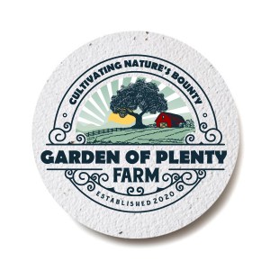 Bloomin® Seed Paper Coaster 1 Bloomin® Seed Paper Coaster 1