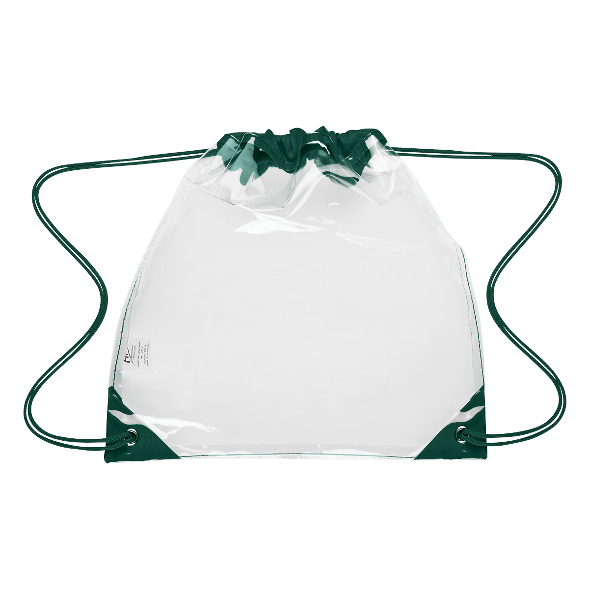 Touchdown Clear Eva Drawstring Backpack 1