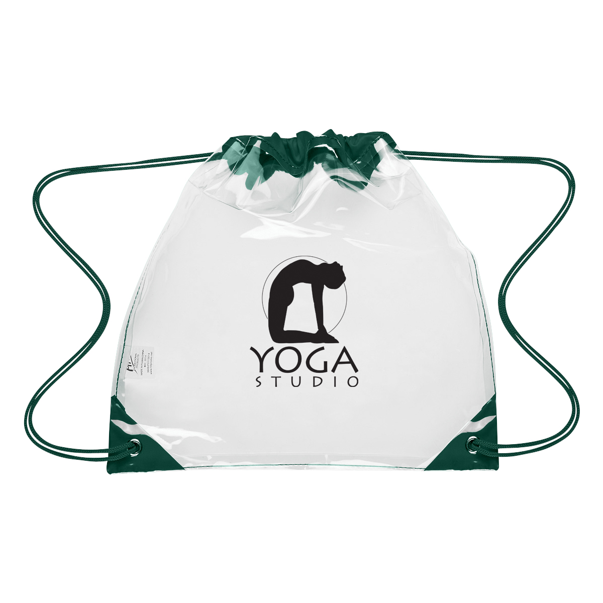 Touchdown Clear Eva Drawstring Backpack 1