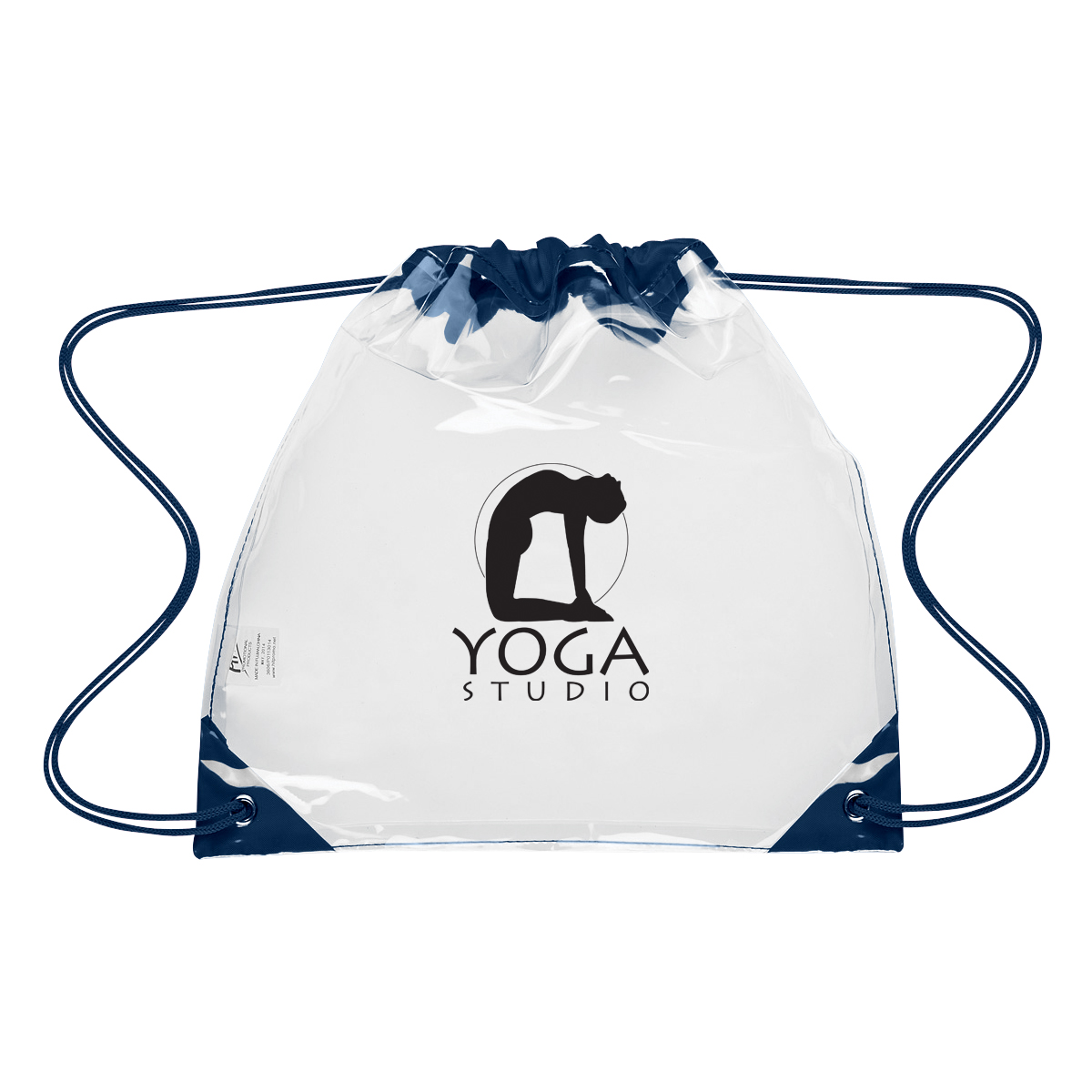 Touchdown Clear Eva Drawstring Backpack 1