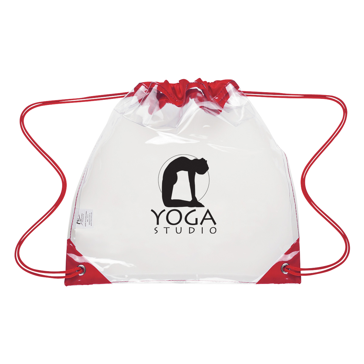 Touchdown Clear Eva Drawstring Backpack 1