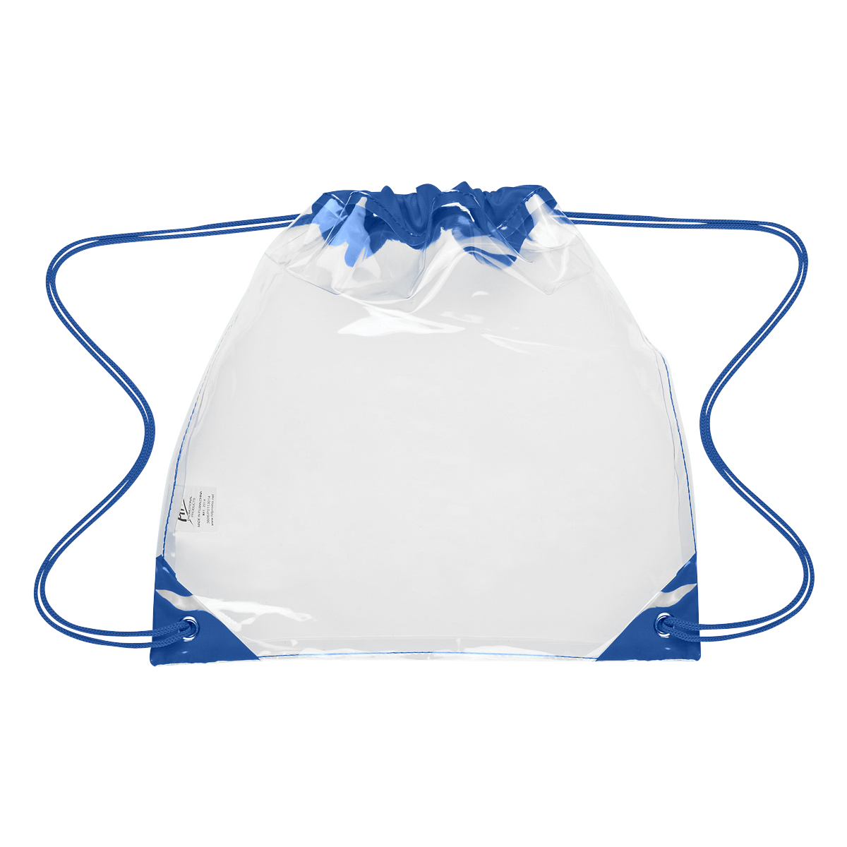 Touchdown Clear Eva Drawstring Backpack 1