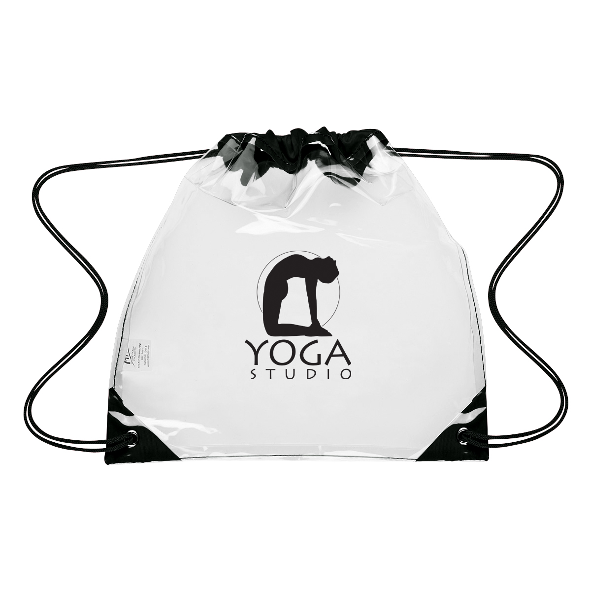 Touchdown Clear Eva Drawstring Backpack 1