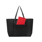 Executive Rpet Laptop Tote Bag - 30146 BLK Pocket Executive Rpet Laptop Tote Bag - 30146 BLK Pocket