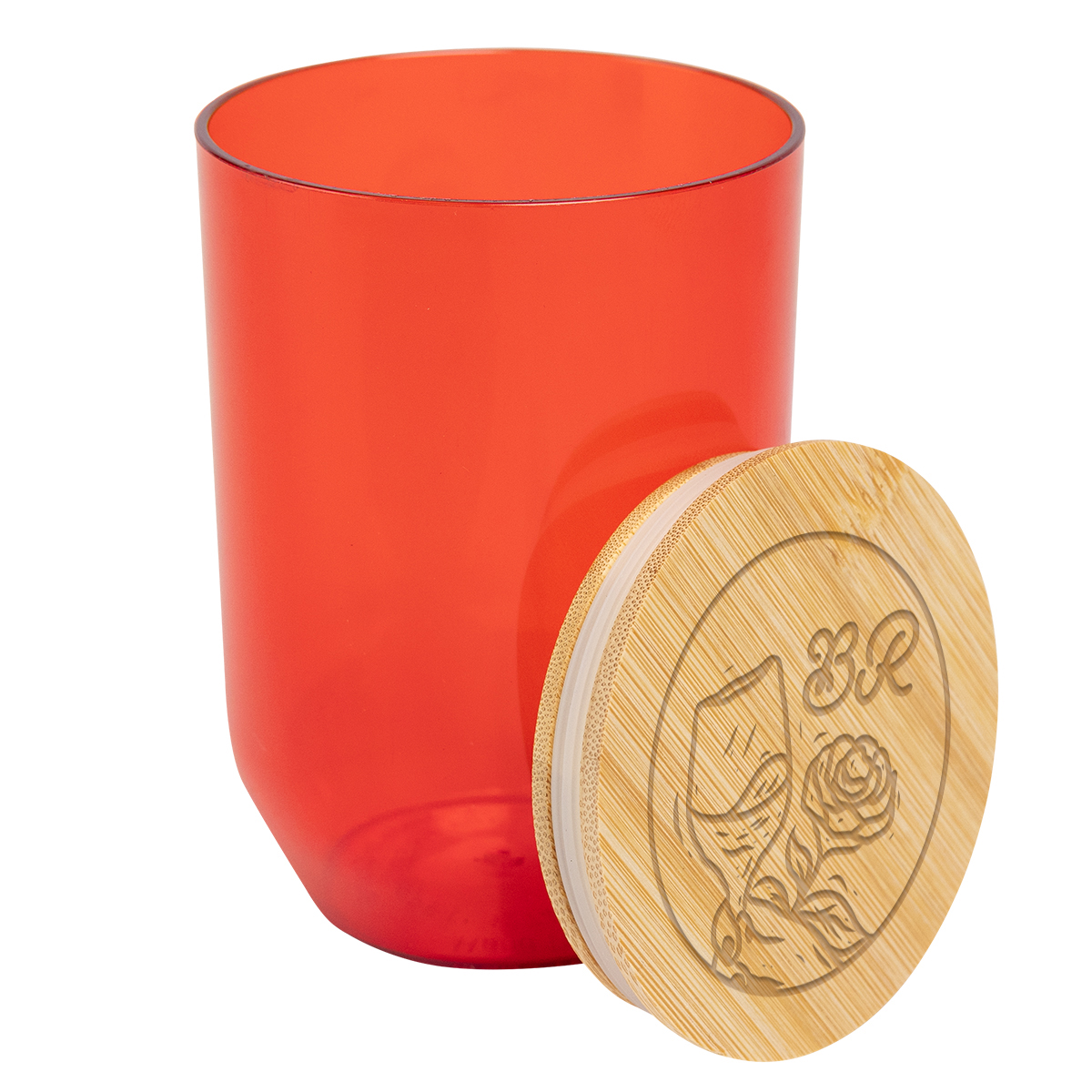 12 Oz. Montrose Rpet Wine Tumbler With Bamboo Lid 1