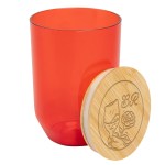 12 Oz. Montrose Rpet Wine Tumbler With Bamboo Lid - 50415 TRNRED Laser 12 Oz. Montrose Rpet Wine Tumbler With Bamboo Lid - 50415 TRNRED Laser
