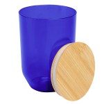 12 Oz. Montrose Rpet Wine Tumbler With Bamboo Lid - 50415 TRNBLU Open 12 Oz. Montrose Rpet Wine Tumbler With Bamboo Lid - 50415 TRNBLU Open