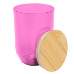 12 Oz. Montrose Rpet Wine Tumbler With Bamboo Lid - 50415 TRNPNK Open 12 Oz. Montrose Rpet Wine Tumbler With Bamboo Lid - 50415 TRNPNK Open