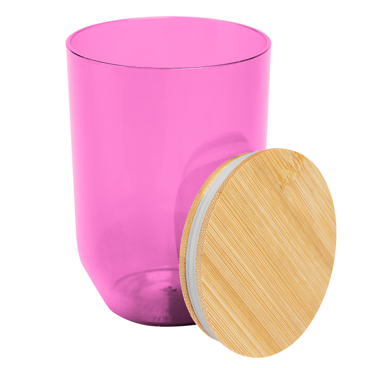 12 Oz. Montrose Rpet Wine Tumbler With Bamboo Lid 1
