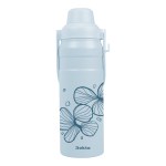 24 Oz. Summit Sip Recycled Stainless Steel Bottle With Easy Carry Handle - 50245 BLK Side 24 Oz. Summit Sip Recycled Stainless Steel Bottle With Easy Carry Handle - 50245 BLK Side