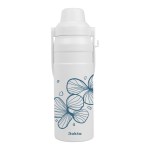 24 Oz. Summit Sip Recycled Stainless Steel Bottle With Easy Carry Handle - 50245 WHT Silkscreen 24 Oz. Summit Sip Recycled Stainless Steel Bottle With Easy Carry Handle - 50245 WHT Silkscreen