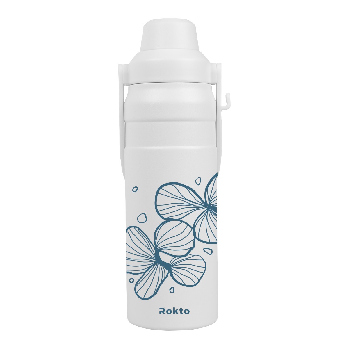 24 Oz. Summit Sip Recycled Stainless Steel Bottle With Easy Carry Handle 1