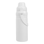 24 Oz. Summit Sip Recycled Stainless Steel Bottle With Easy Carry Handle - 50245 WHT Side 24 Oz. Summit Sip Recycled Stainless Steel Bottle With Easy Carry Handle - 50245 WHT Side