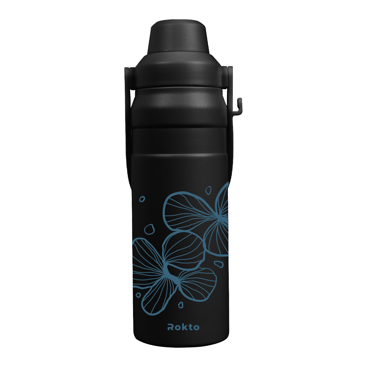 24 Oz. Summit Sip Recycled Stainless Steel Bottle With Easy Carry Handle 1