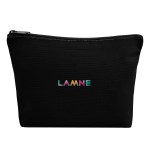 Aware™ 10 Oz. Recycled Cotton Zip Pouch - 3257 BLK Embroidery Aware™ 10 Oz. Recycled Cotton Zip Pouch - 3257 BLK Embroidery