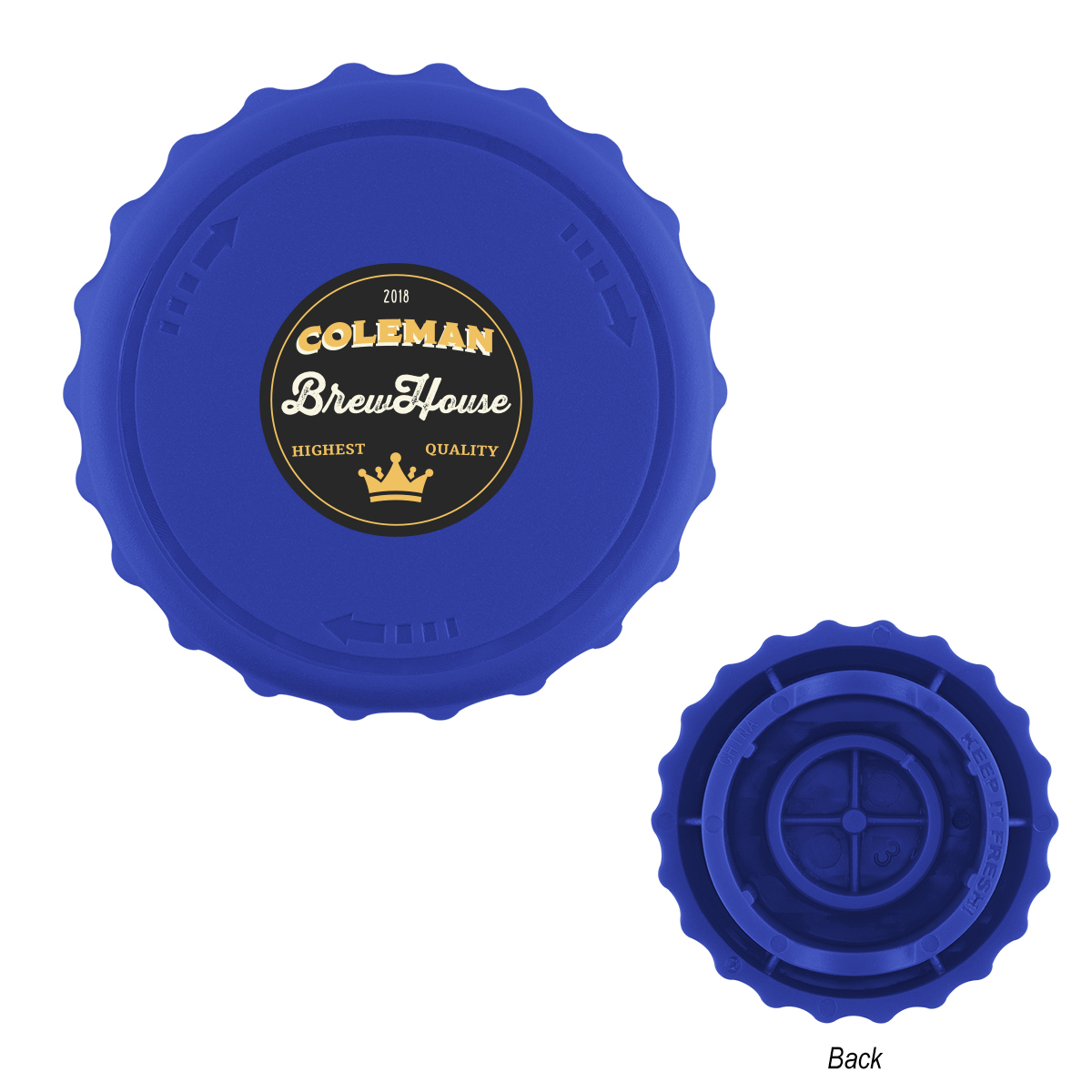 Recycled Twist Bottle Opener & Topper 1