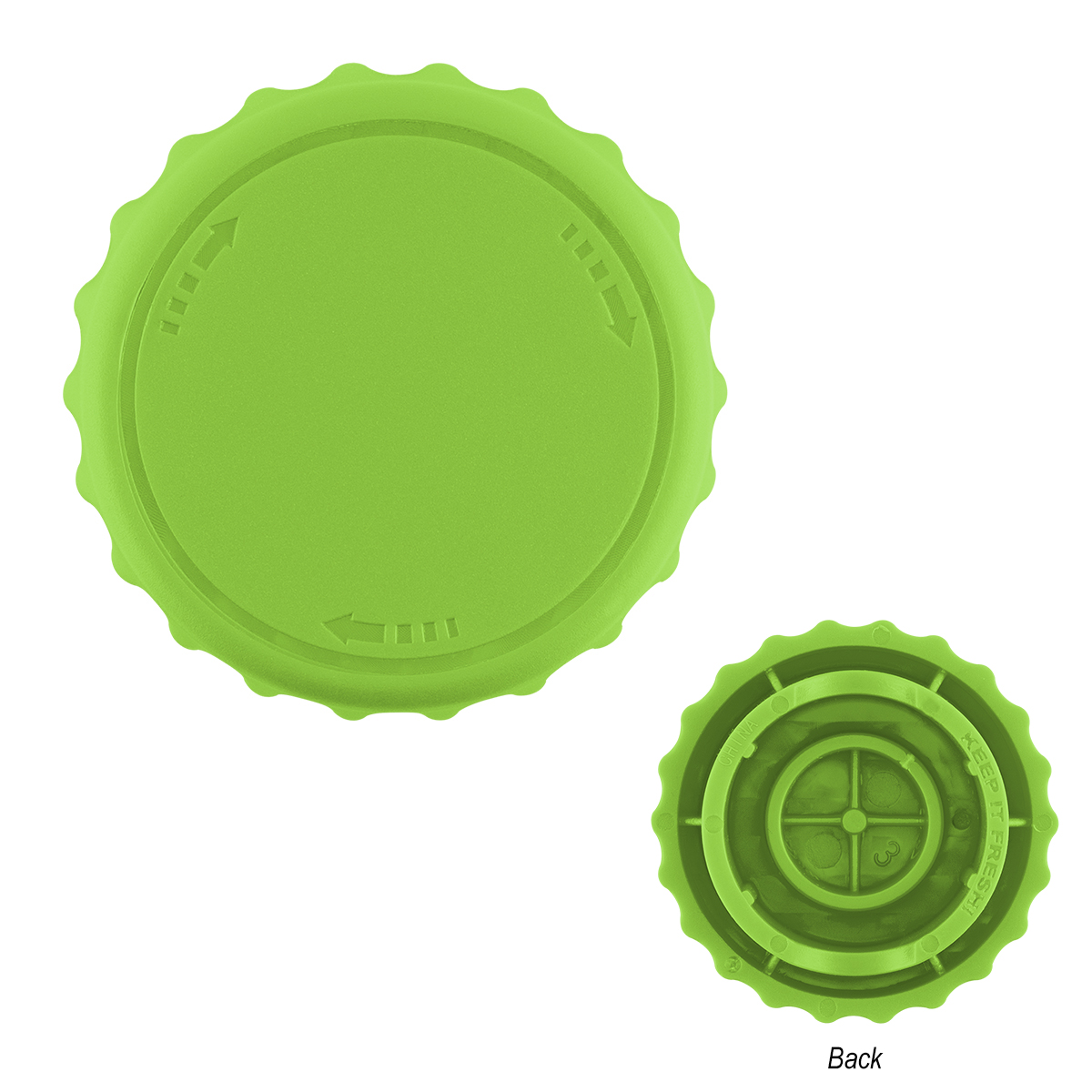 Recycled Twist Bottle Opener & Topper 1
