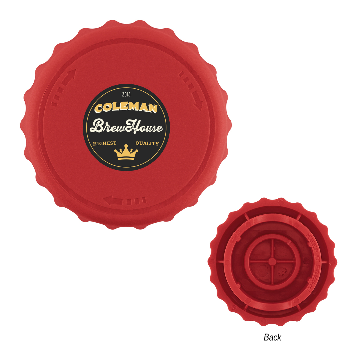 Recycled Twist Bottle Opener & Topper 1