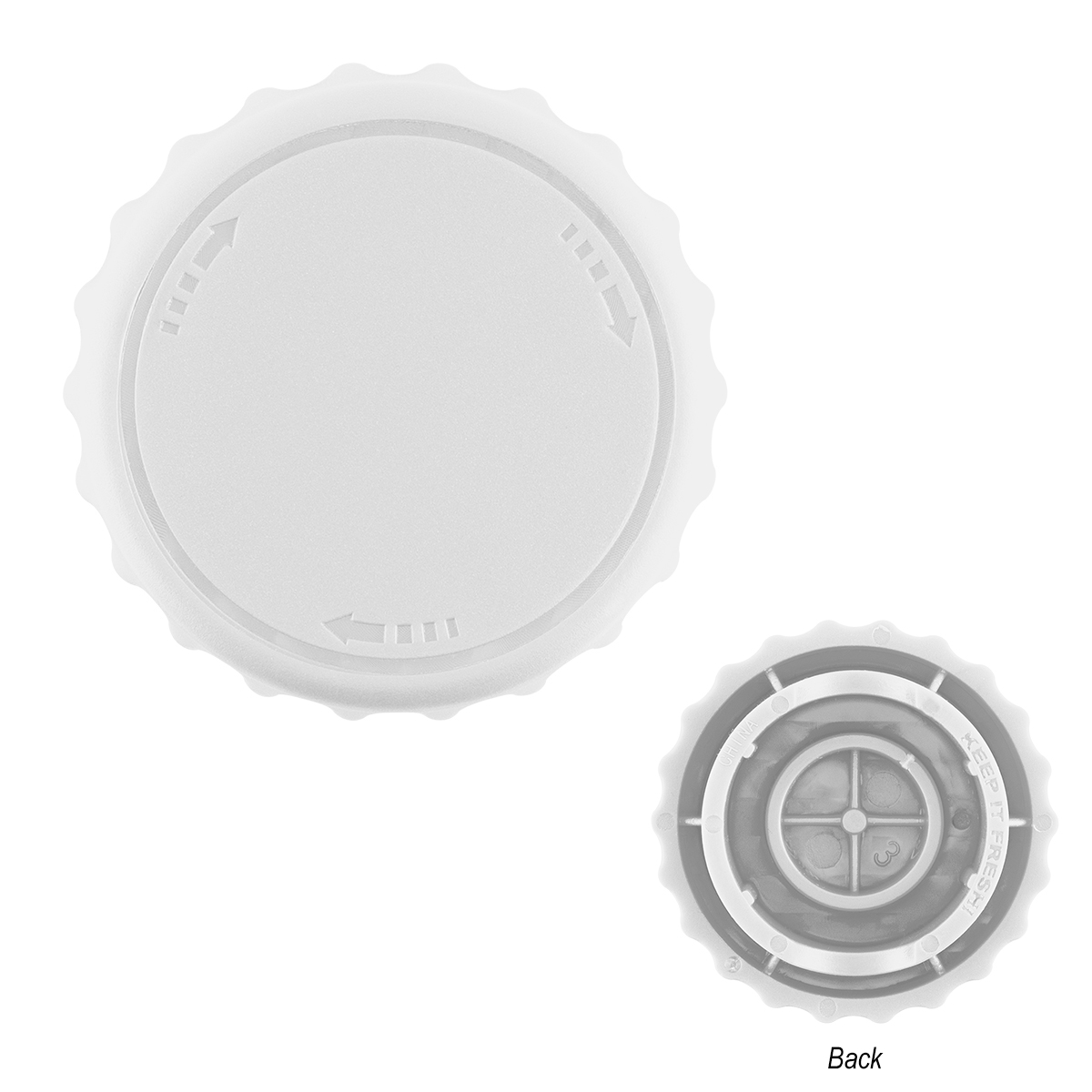 Recycled Twist Bottle Opener & Topper 1