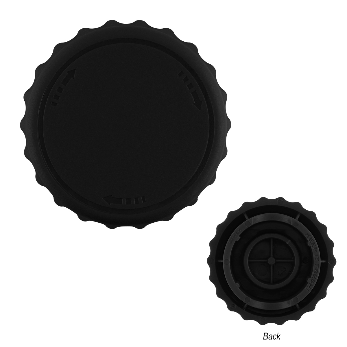 Recycled Twist Bottle Opener & Topper 1