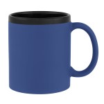 11 Oz. Smooth Rubberized Finish Mug - 8132 ROYBLK Blank 11 Oz. Smooth Rubberized Finish Mug - 8132 ROYBLK Blank