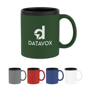 11 Oz. Smooth Rubberized Finish Mug 1 11 Oz. Smooth Rubberized Finish Mug 1