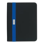 Contemporary Zippered Portfolio - 6794 BLKROY Open Contemporary Zippered Portfolio - 6794 BLKROY Open