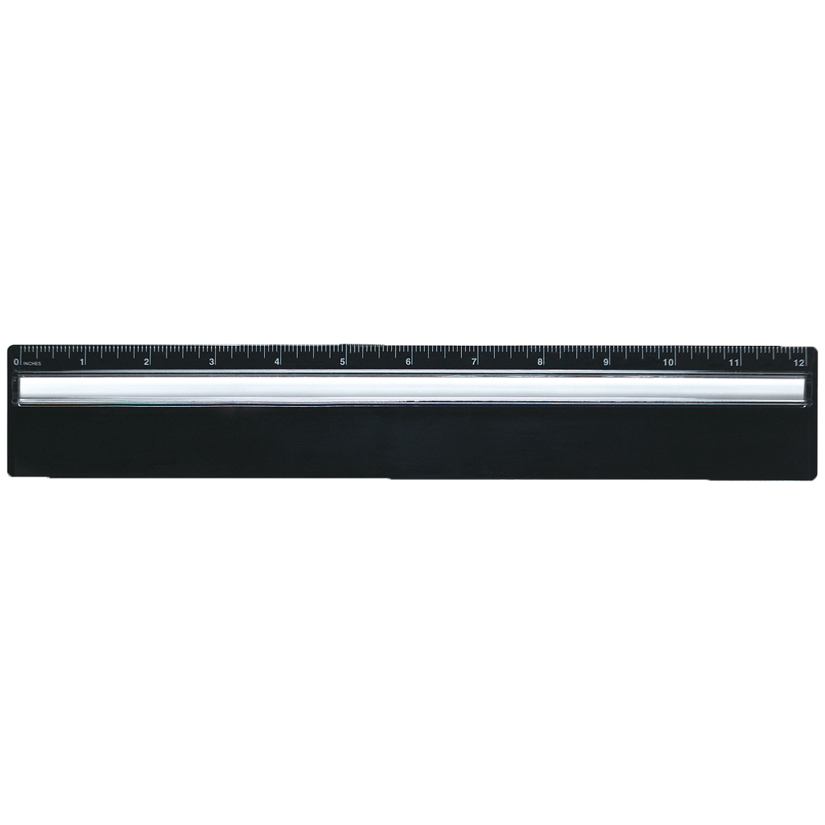 Plastic 12" Ruler With Magnifying Glass 1