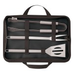 3-piece Bbq Set In Case - 7035 BLK Open 3-piece Bbq Set In Case - 7035 BLK Open