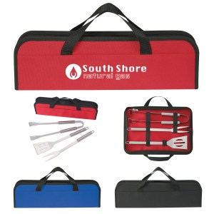 3-piece Bbq Set In Case 1 3-piece Bbq Set In Case 1