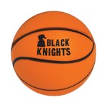 Basketball Shape Stress Reliever - 4073 BRN Padprint Basketball Shape Stress Reliever - 4073 BRN Padprint