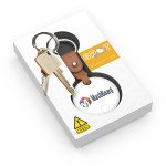 Spot Pro: Bluetooth Finder And Key Chain - 2605 WHTBLK Blank Spot Pro: Bluetooth Finder And Key Chain - 2605 WHTBLK Blank