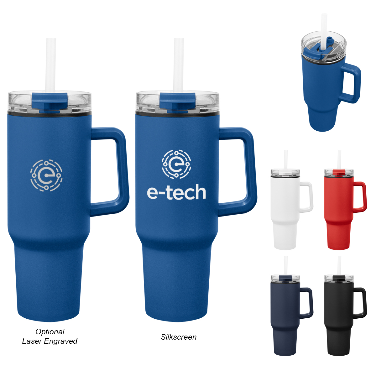 40 Oz. Quest Recycled Stainless Steel Tumbler 1