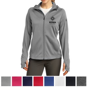 Sport-tek® Ladies Tech Fleece Full-zip Hooded Jacket 1 Sport-tek® Ladies Tech Fleece Full-zip Hooded Jacket 1