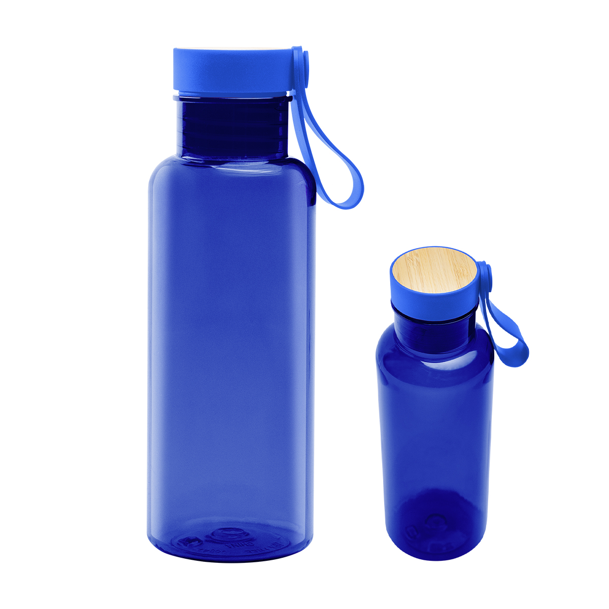 20 Oz. Case Rpet Bottle With Bamboo Accent Lid And Silicone Easy Carry Handle 1