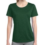 Sport-tek® Ladies' Heather Contender™ Scoop Neck Tee - LST360 forestgreenhthr Sport-tek® Ladies' Heather Contender™ Scoop Neck Tee - LST360 forestgreenhthr