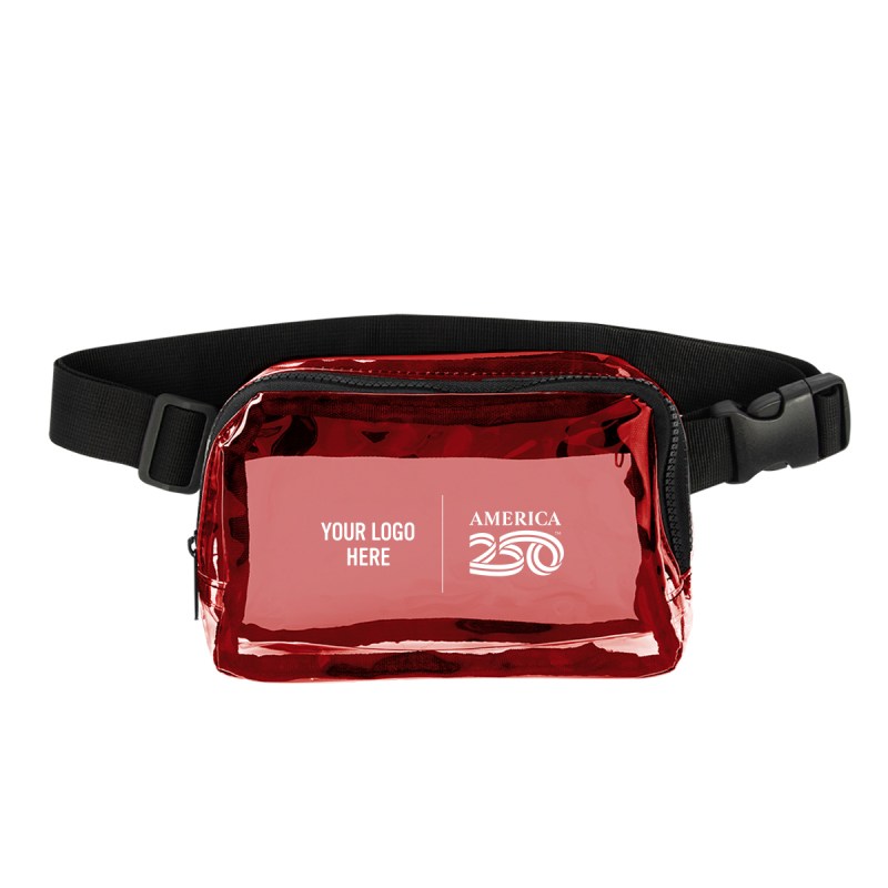 America250™ Clear Belt Bag 1 America250™ Clear Belt Bag 1