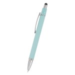 Bella Recycled Aluminum Pen With Stylus - 12071 TEA Blank Bella Recycled Aluminum Pen With Stylus - 12071 TEA Blank