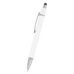 Bella Recycled Aluminum Pen With Stylus - 12071 WHT Blank Bella Recycled Aluminum Pen With Stylus - 12071 WHT Blank