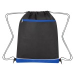 Non-woven Bandura Drawstring Bag - 3361 BLKBLU Non-woven Bandura Drawstring Bag - 3361 BLKBLU