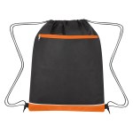 Non-woven Bandura Drawstring Bag - 3361 BLKORN Non-woven Bandura Drawstring Bag - 3361 BLKORN
