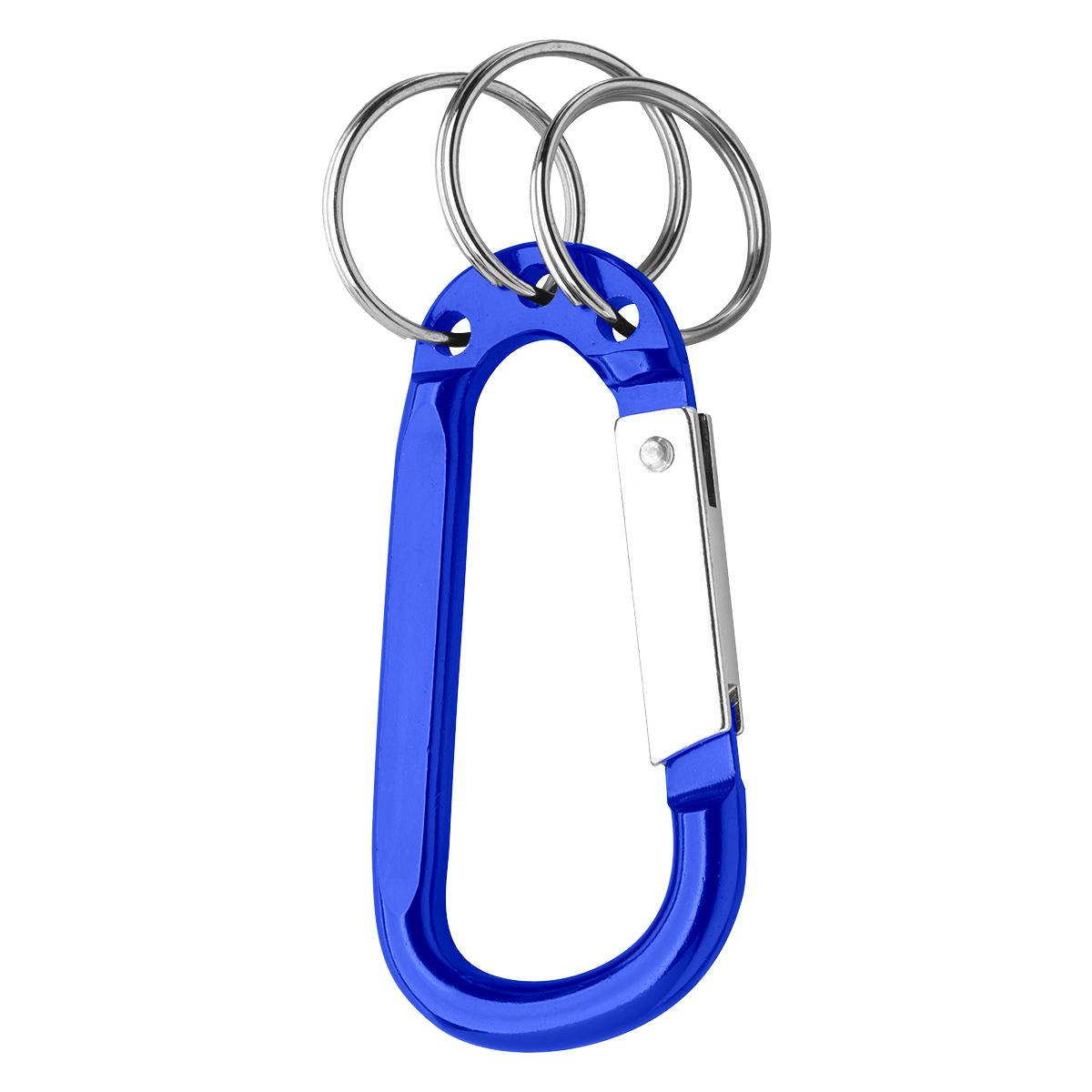8mm Carabiner With Triple Split Ring 1
